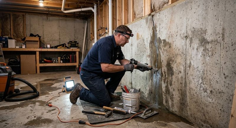 Wet Basement Repair in Grand Rapids, MI